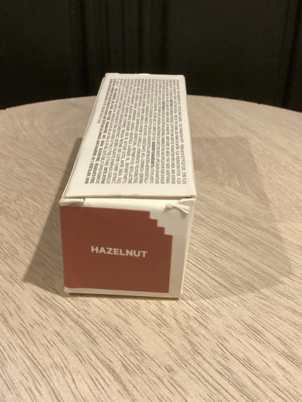 Milk Flex Foundation stick sealed Box, color Haselnut.
